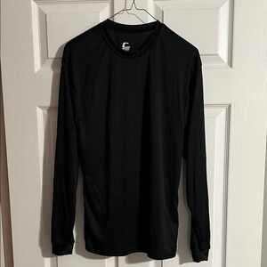 Champion Men's Classic Black Long Sleeve Tee